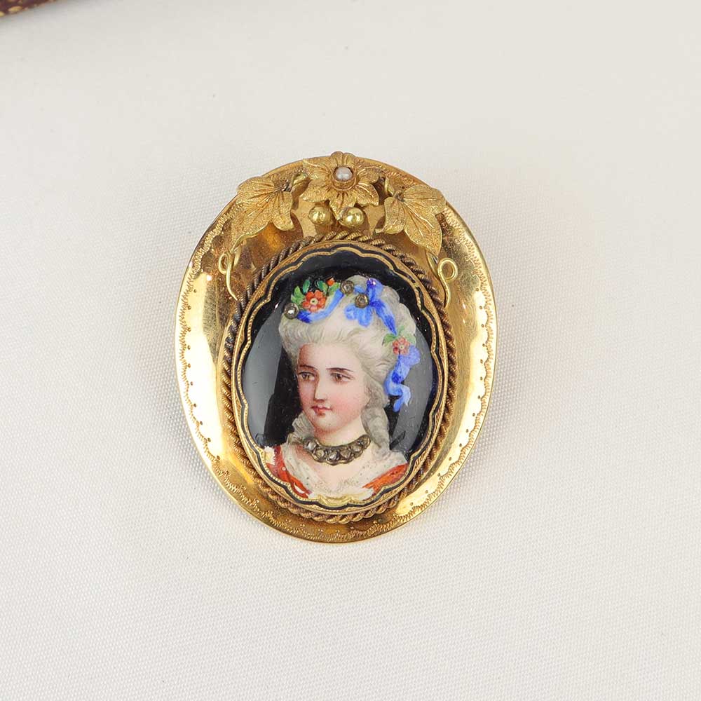 Parure antica fine anni 800 cod. 7614/15
