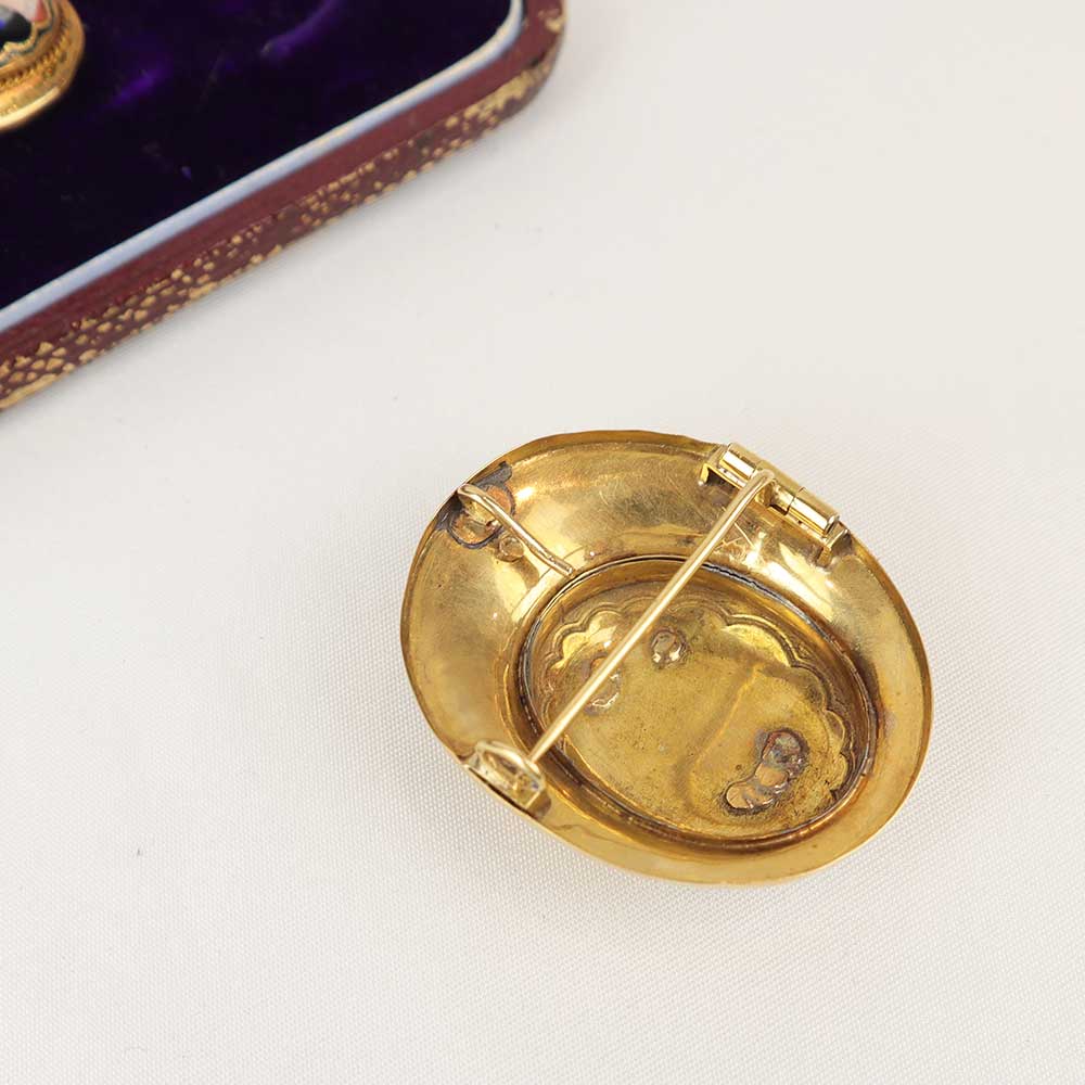 Parure antica fine anni 800 cod. 7614/15