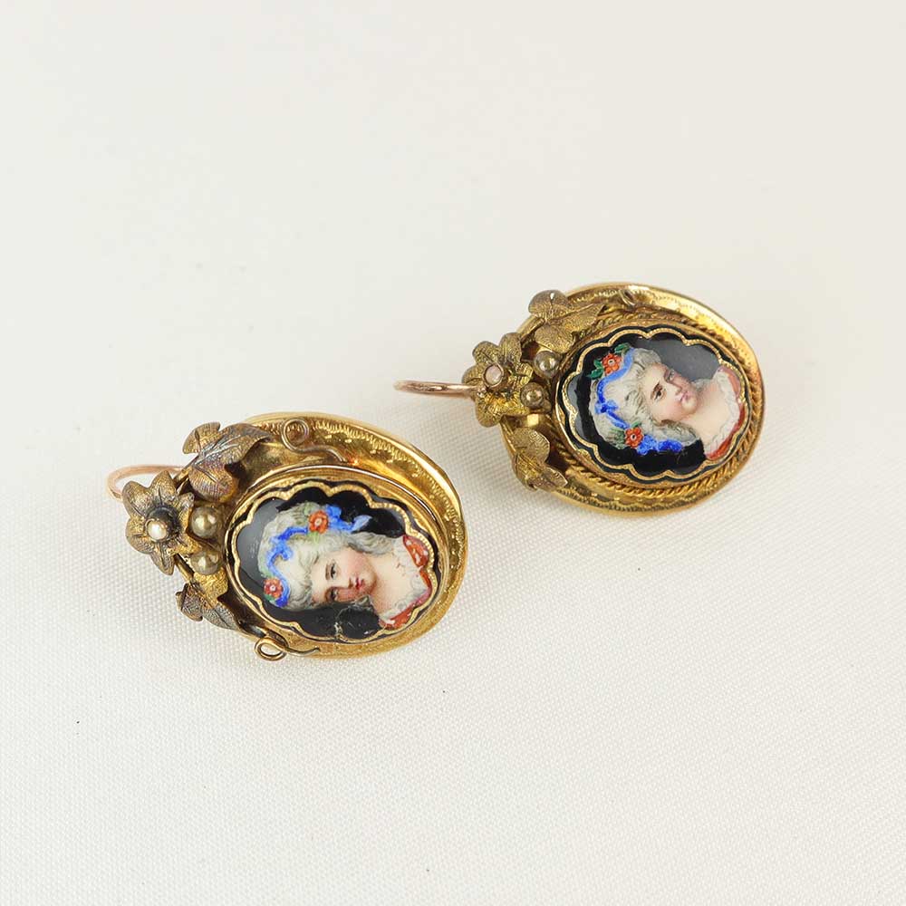 Parure antica fine anni 800 cod. 7614/15