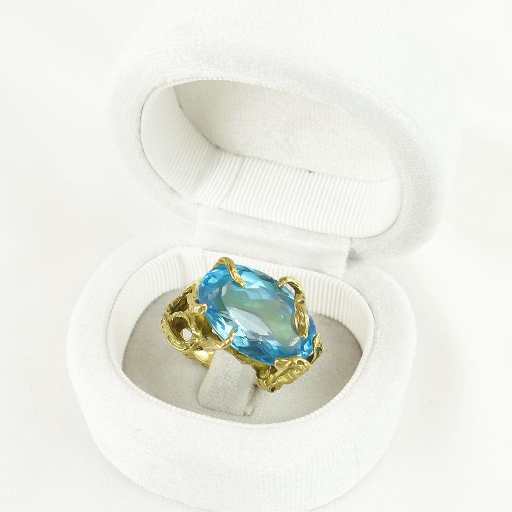 Anello topazio cod. 6935