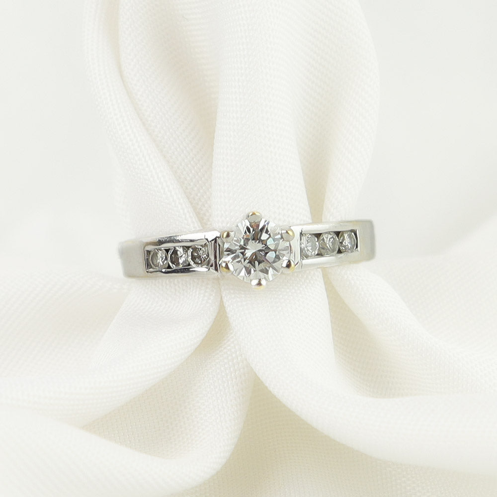 Anello solitario cod. 6536