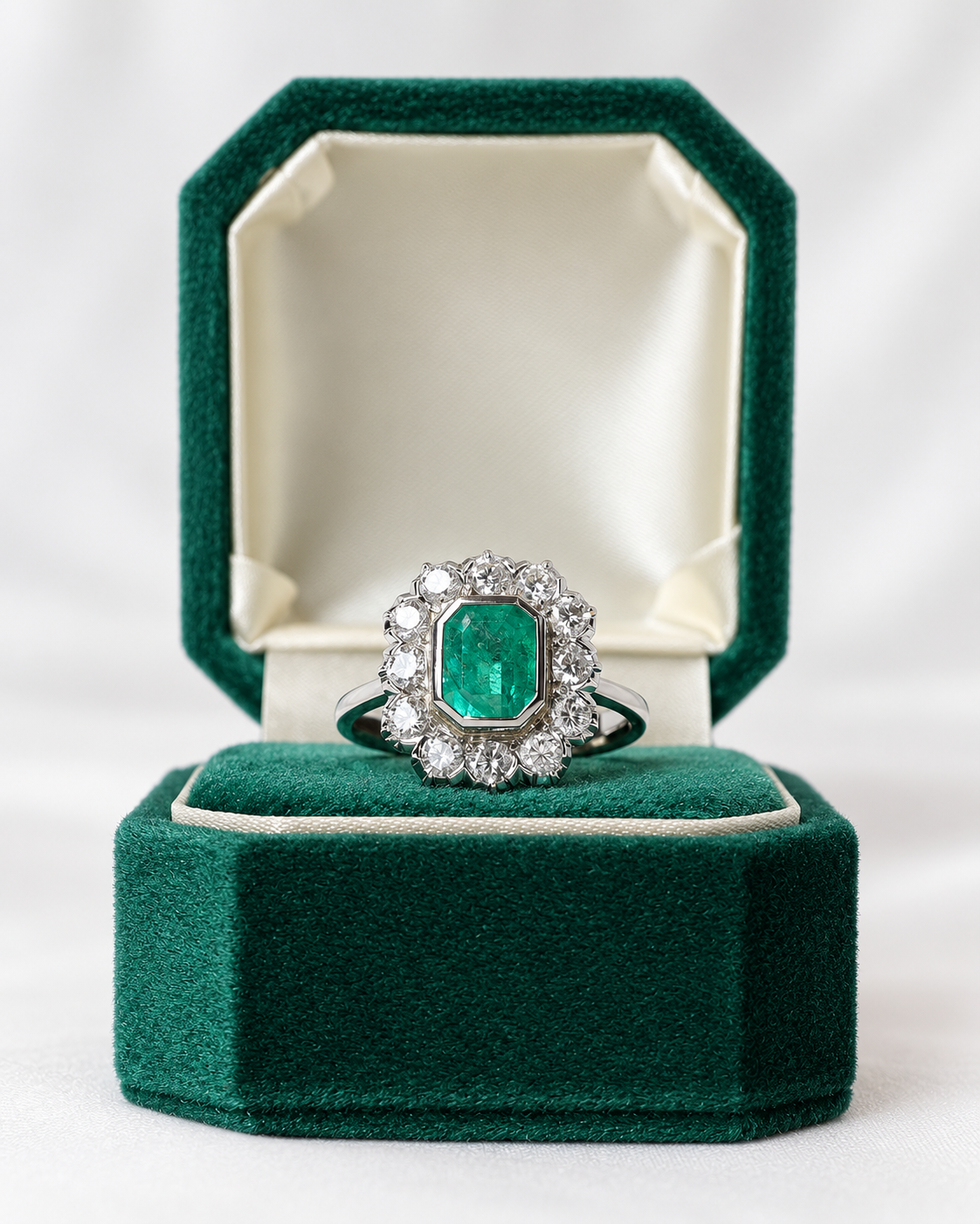 Anello smeraldo cod. 020