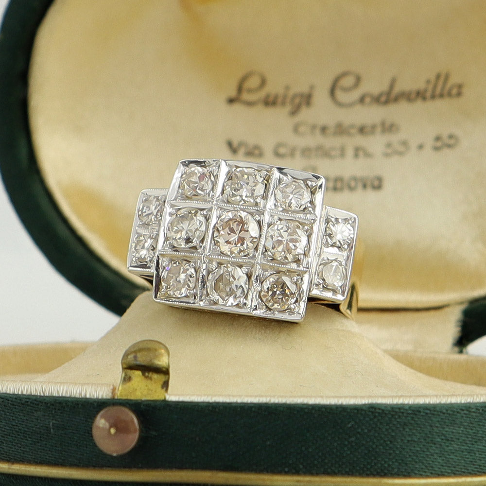 Anello Art Decò cod. 6670