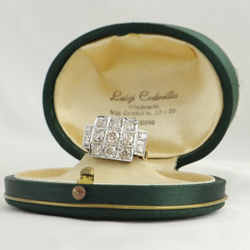 Anello Art Decò cod. 6670
