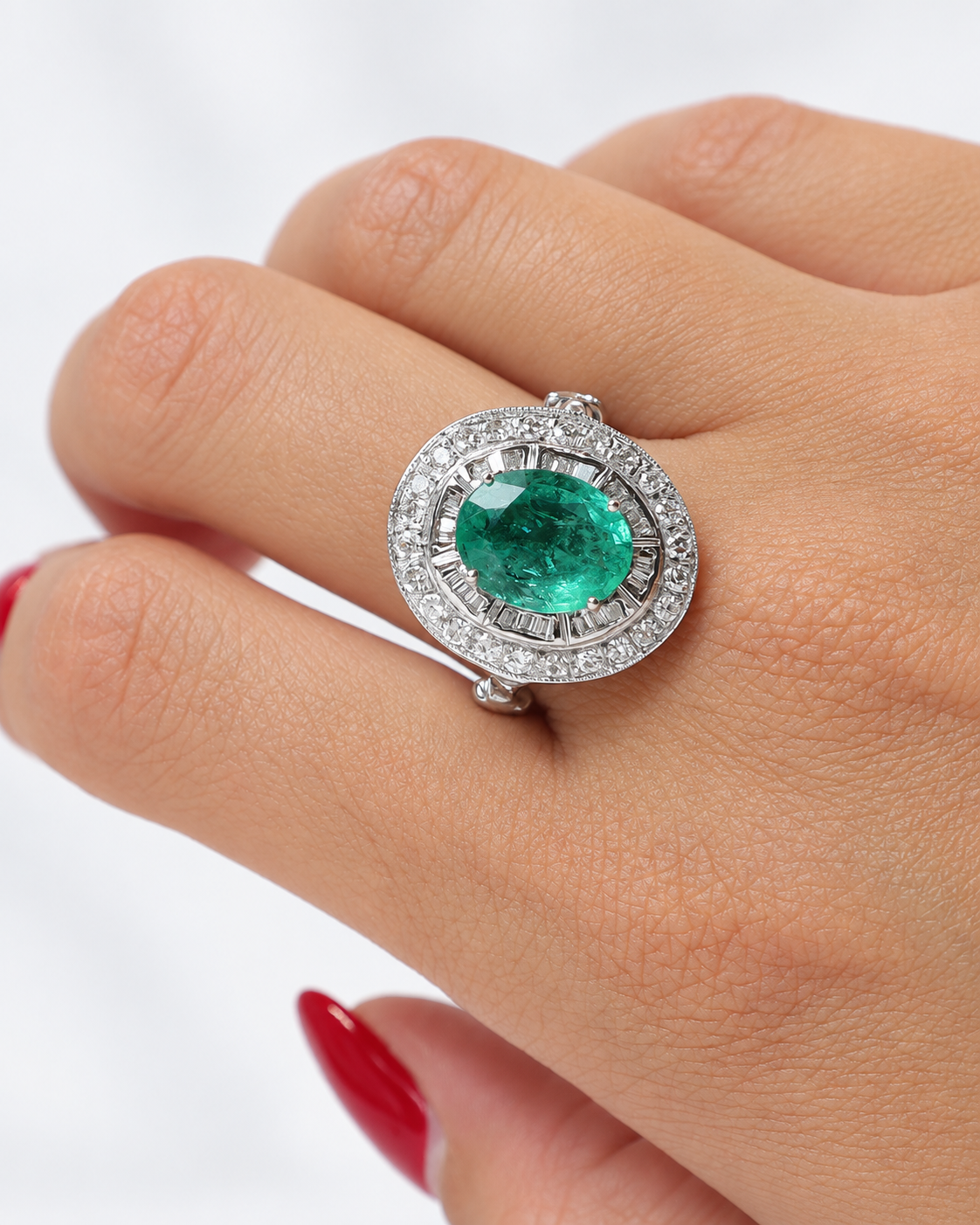 Anello Smeraldo cod. 8112