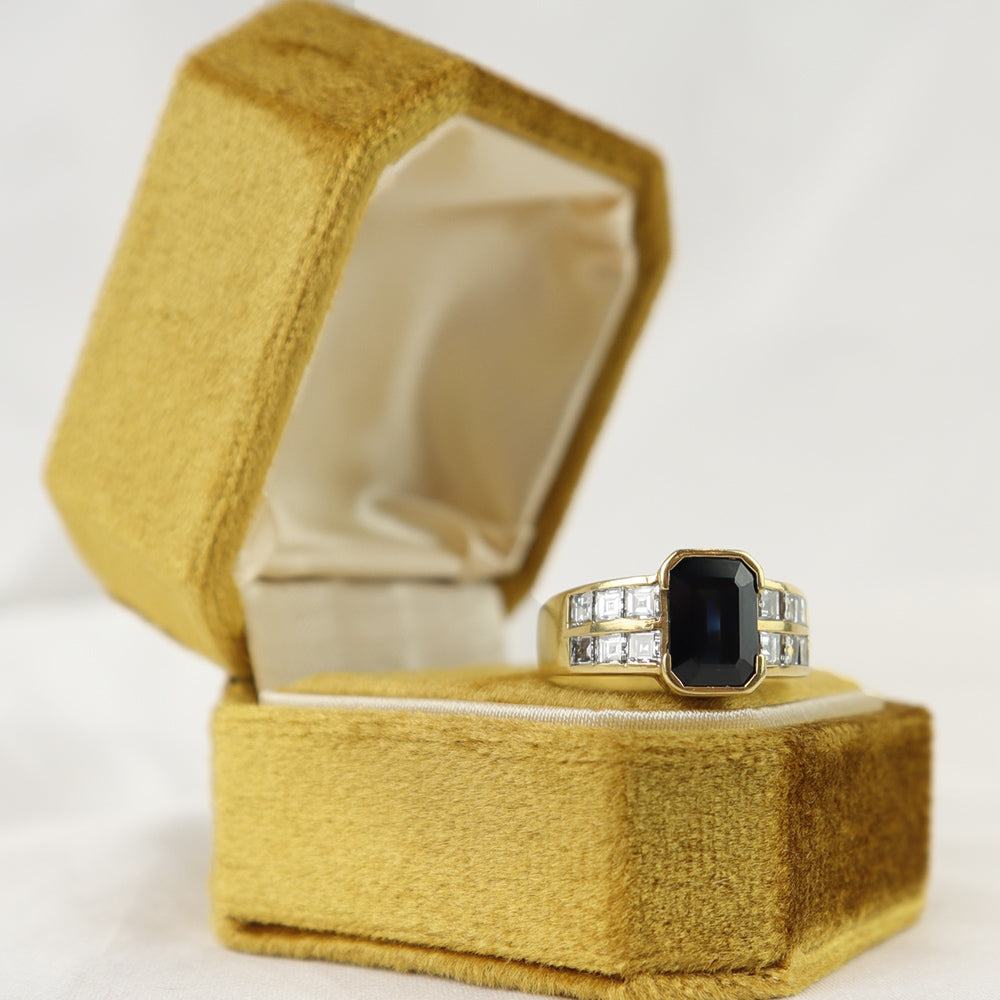 Anello Zaffiro australiano cod. 6187