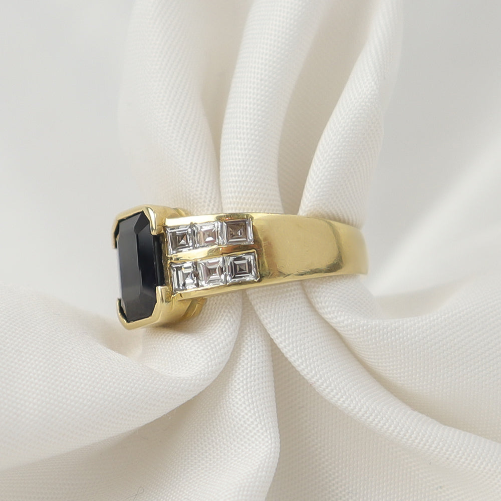 Anello Zaffiro australiano cod. 6187