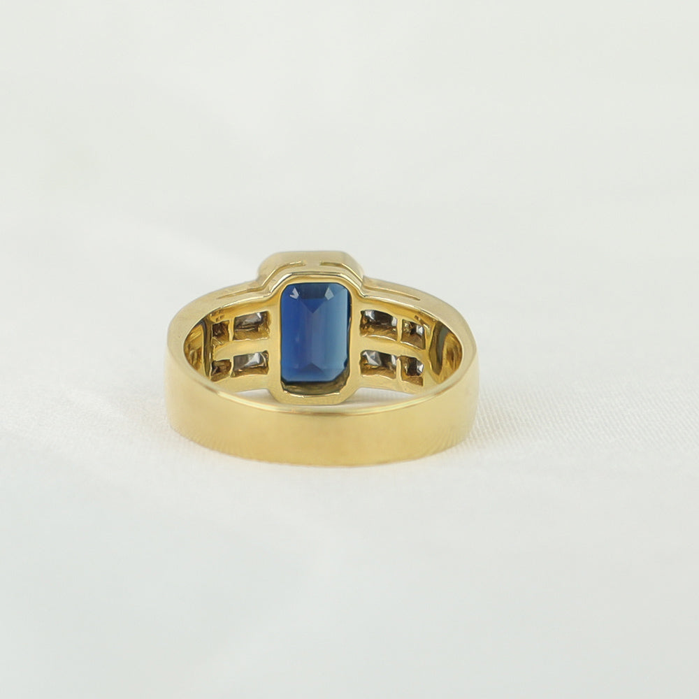 Anello Zaffiro australiano cod. 6187