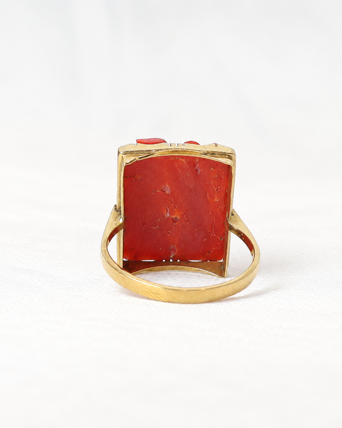 Anello corallo cod. 0016