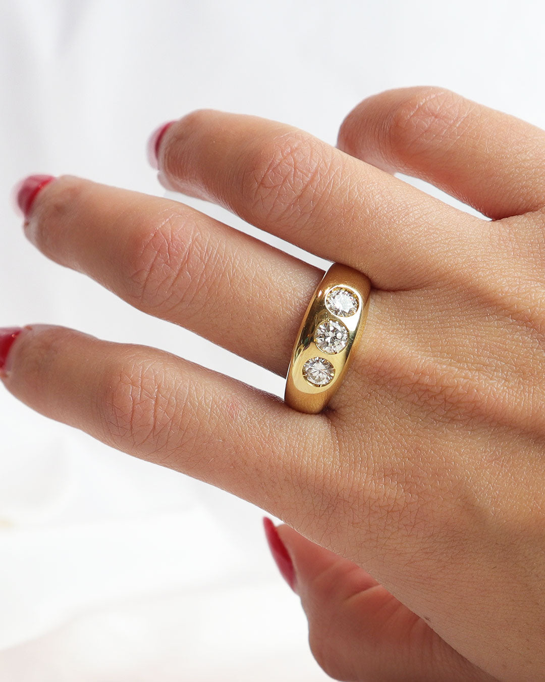 Anello oro e diamanti cod. 7824