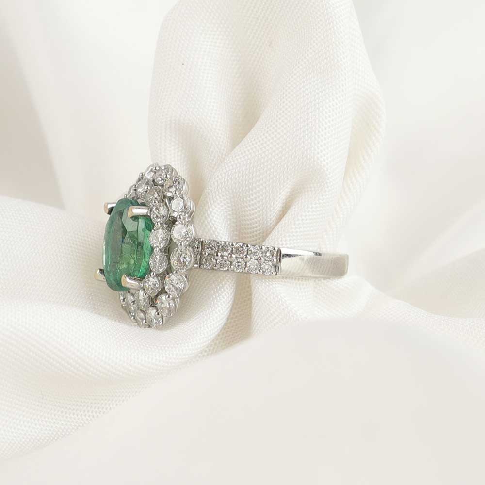 Anello smeraldo cod. 6979