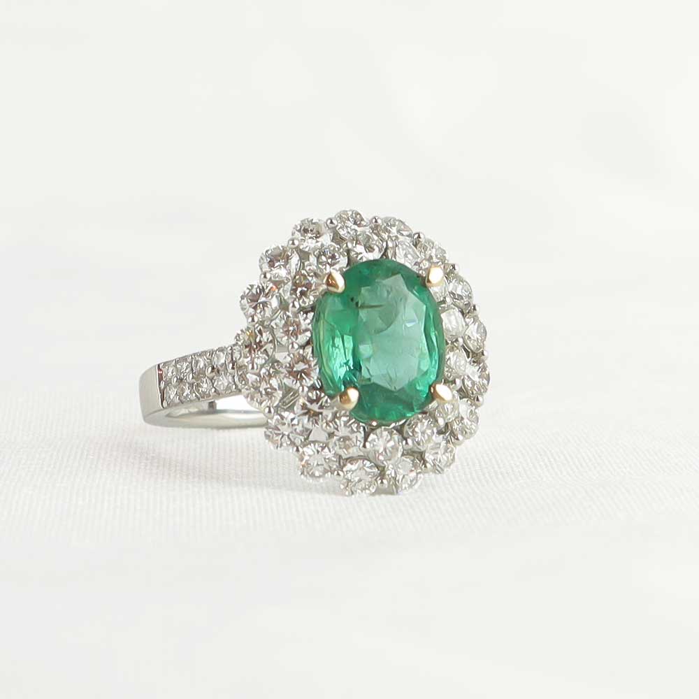 Anello smeraldo cod. 6979