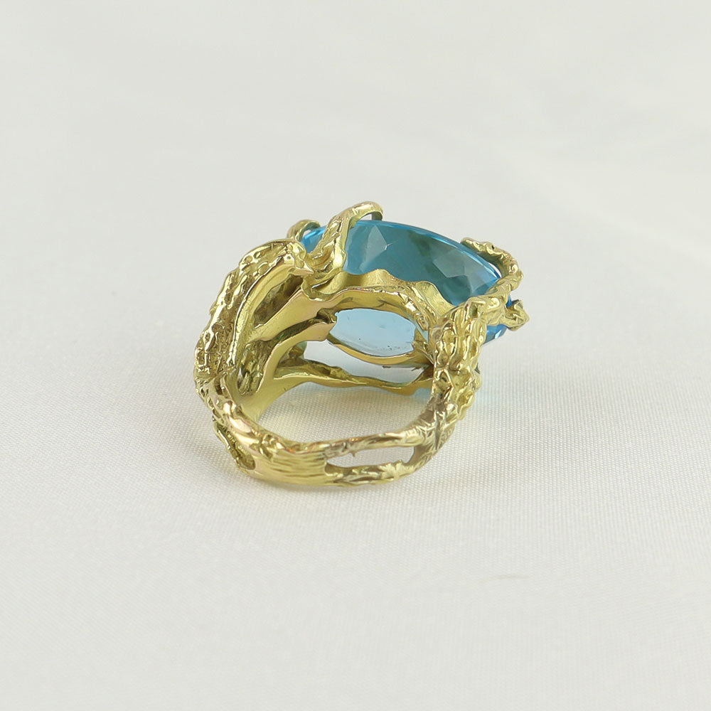 Anello topazio cod. 6935