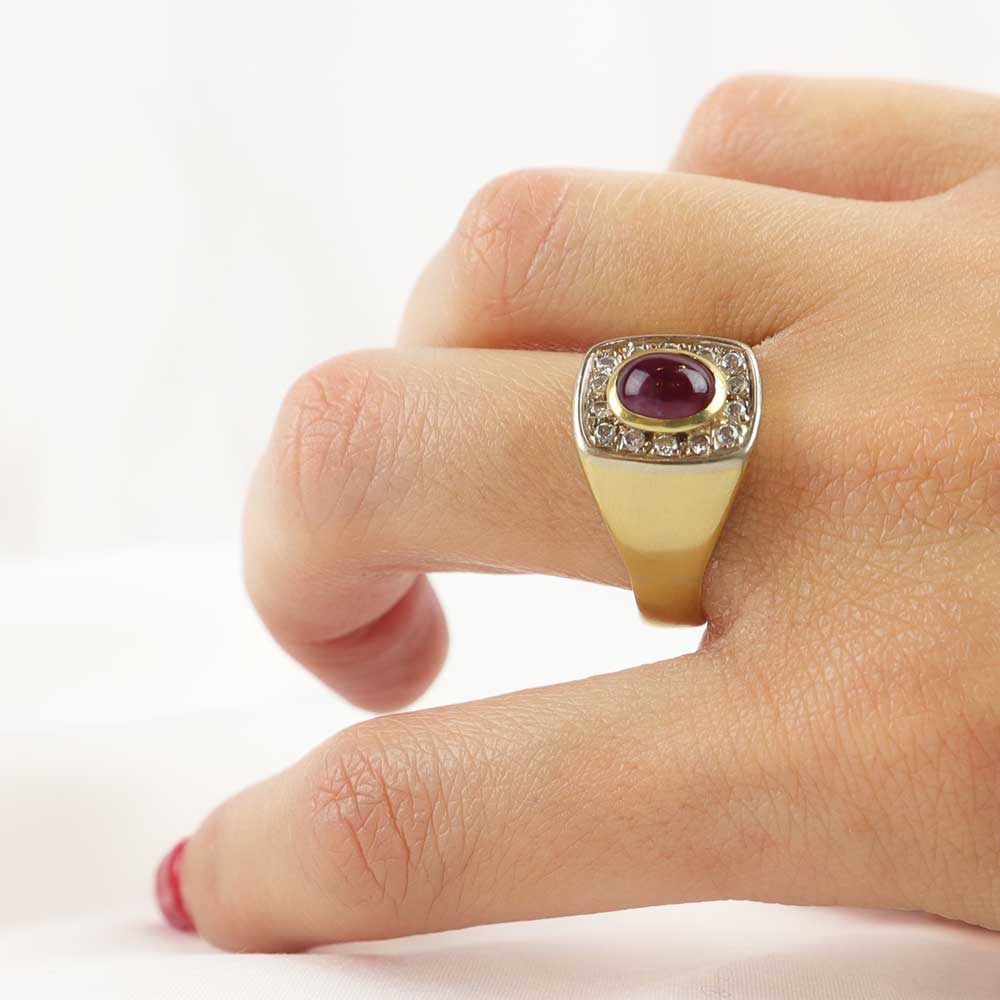 Anello vintage Chevalier cod. 7153