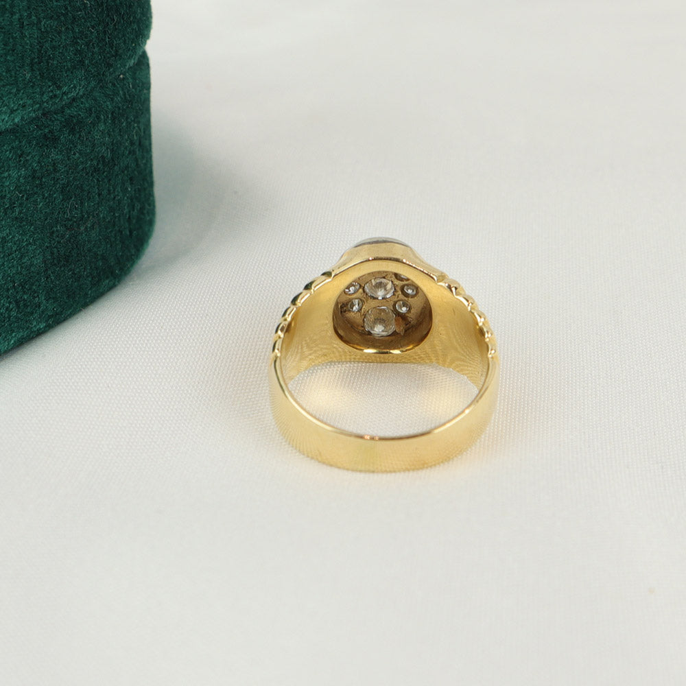 Anello vintage diamanti e oro cod. 6612