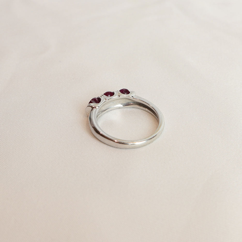 Anello vintage rubini e brillanti cod. 7904