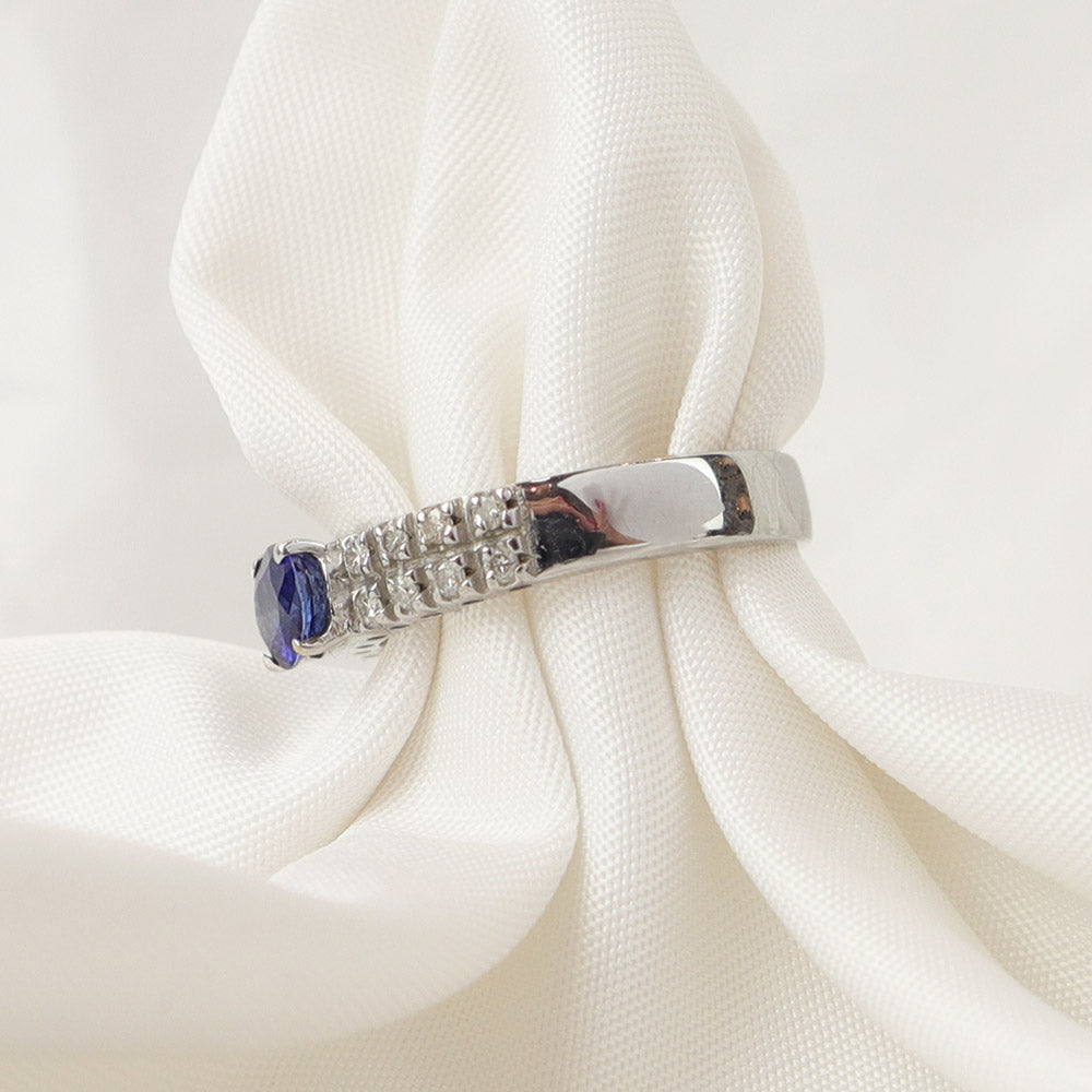 Anello zaffiro cod. 6657