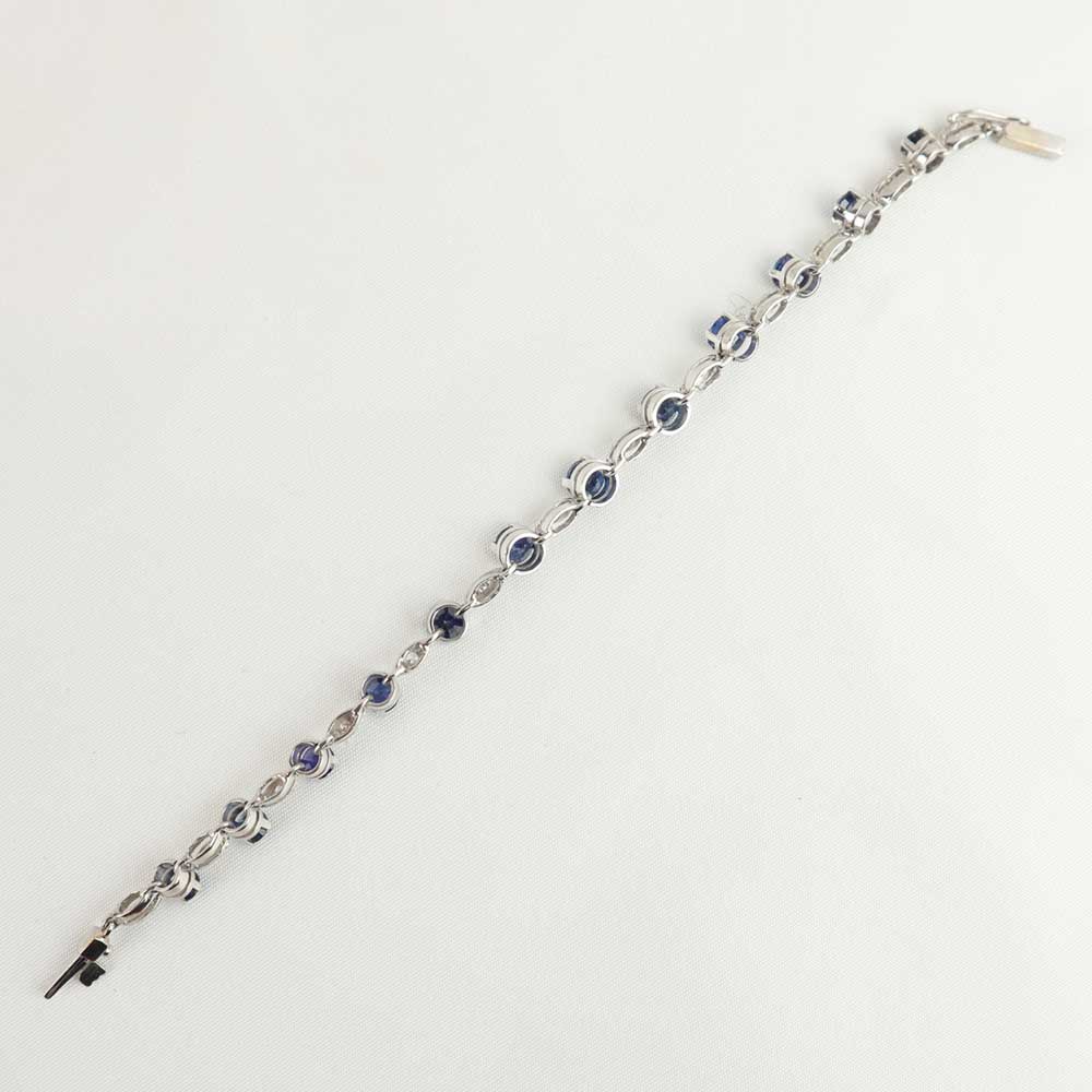 Bracciale zaffiri e diamanti cod. 7151