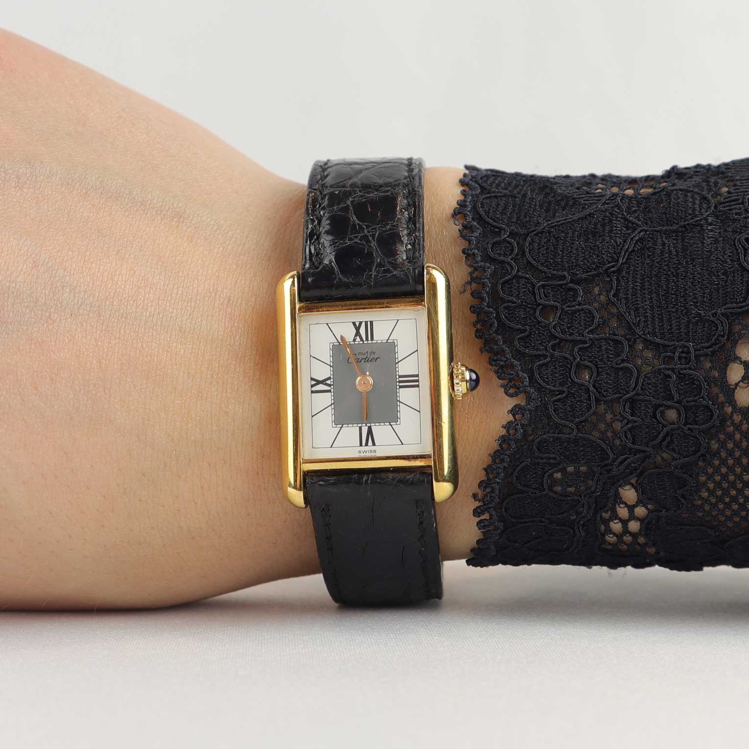 Cartier Vintage Tank Vermeil cod. 7349
