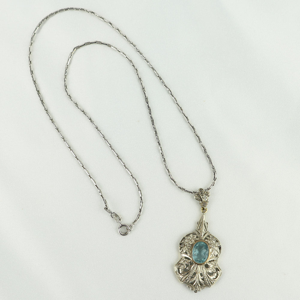 Collana Acquamarina anni ''30 cod. 6667