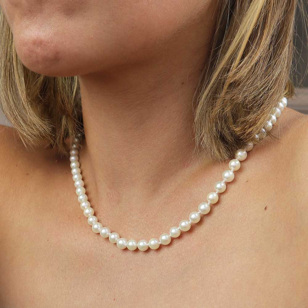Collana perle mare cod. 7729