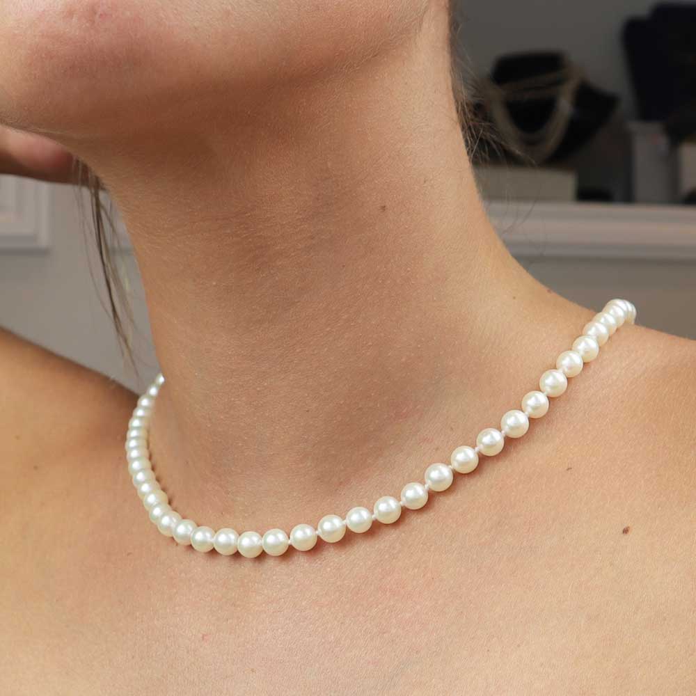 Collana perle mare cod. 7729