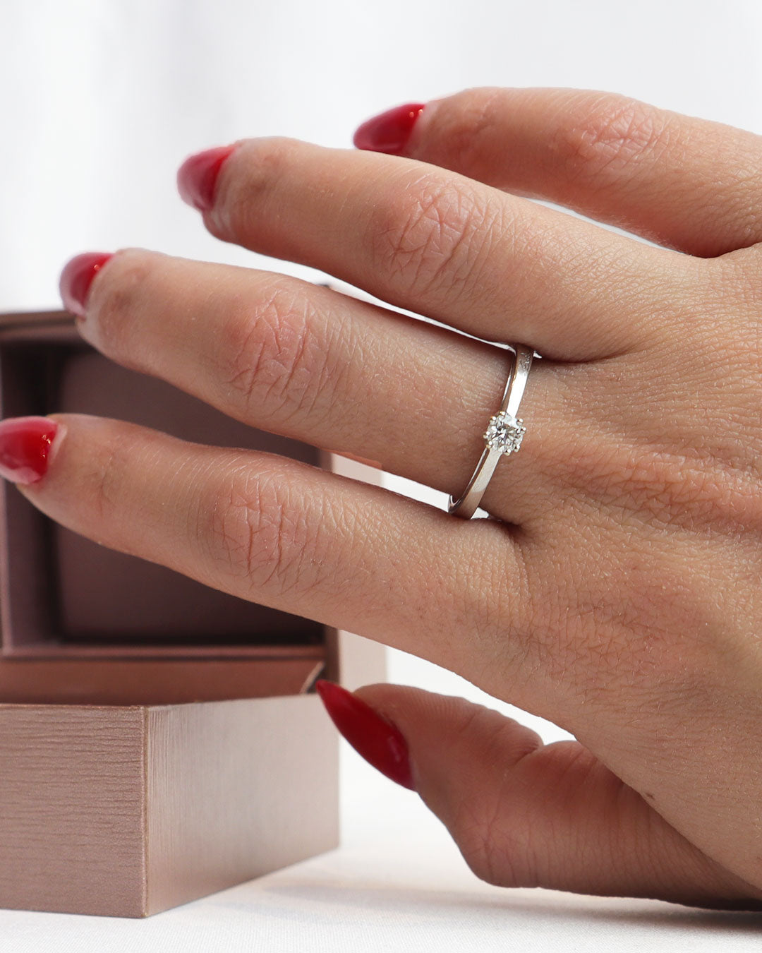 Anello Solitario Salvini cod. 7811