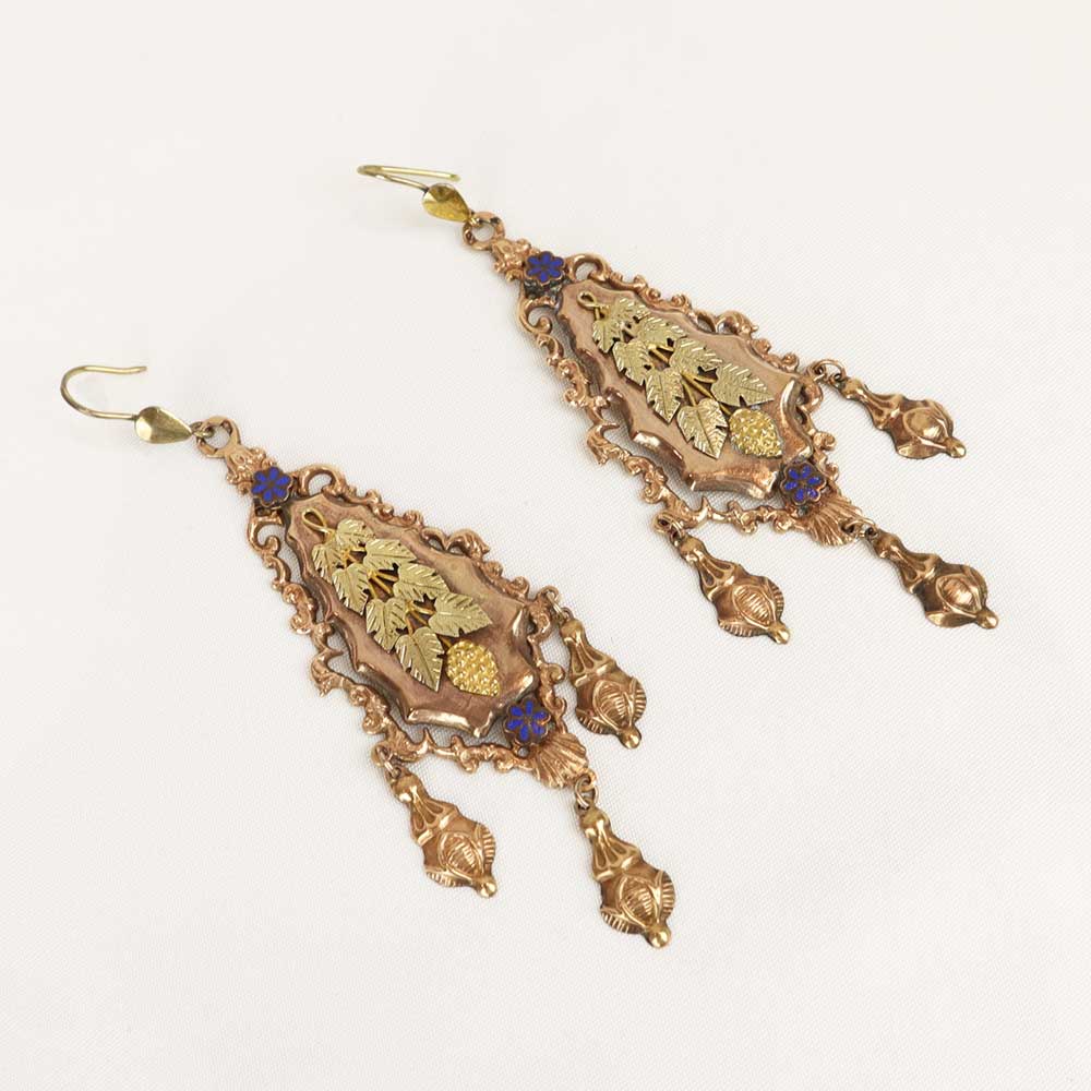 Orecchini borbonici cod. 7497