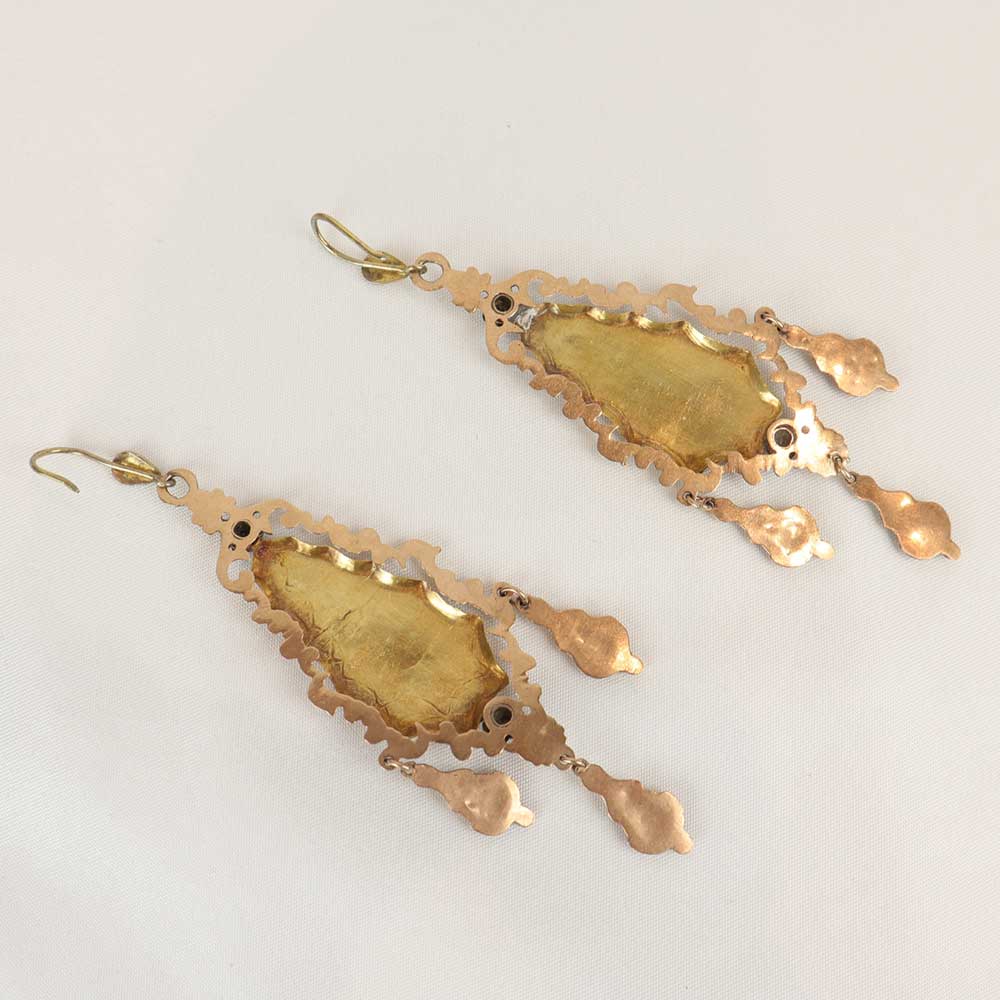 Orecchini borbonici cod. 7497