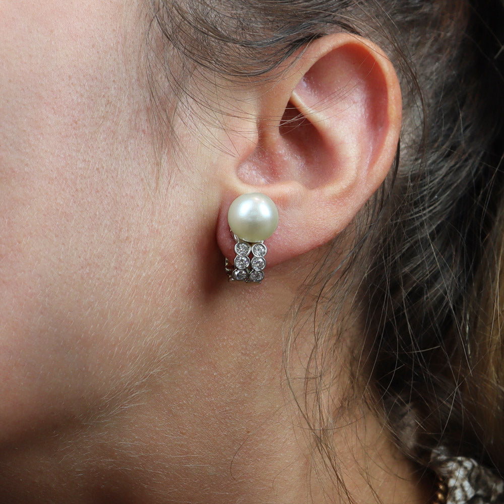 Orecchini perle di mare cod. 6832
