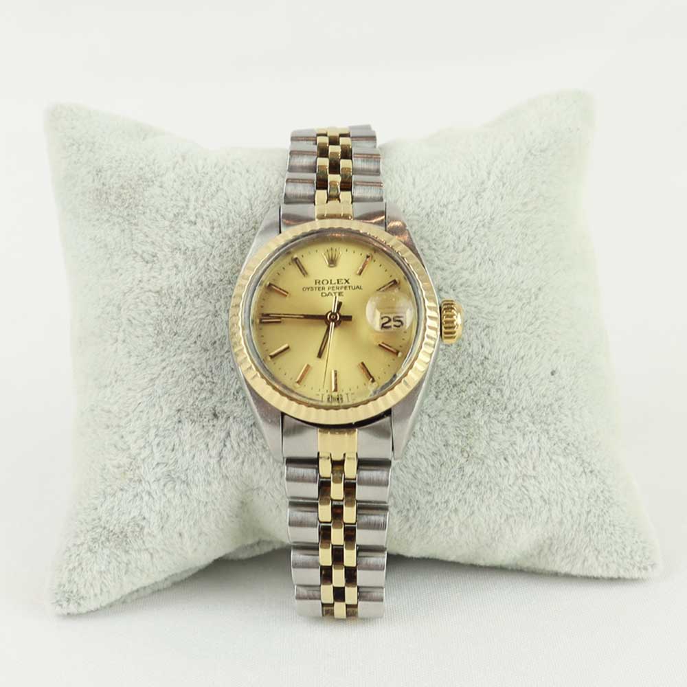 Rolex lady oyster perpetual date just cod. 6017
