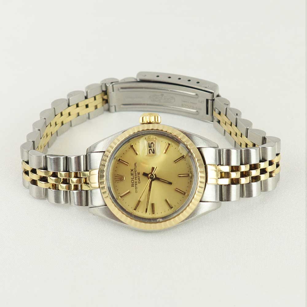 Rolex lady oyster perpetual date just cod. 6017