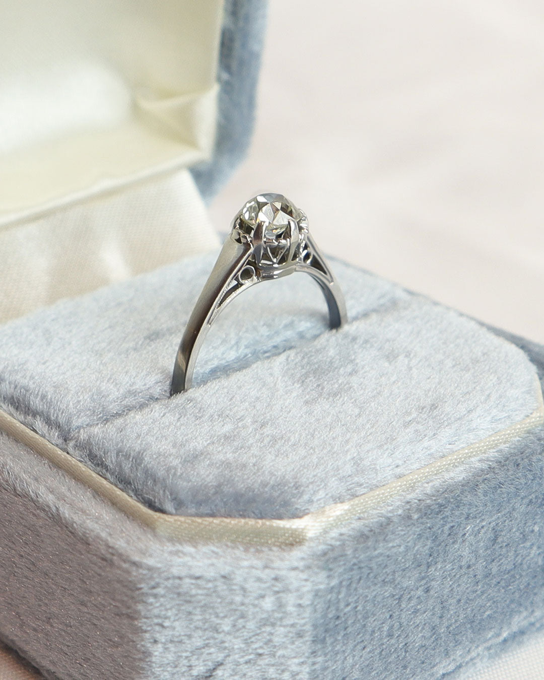 Solitario Art Deco cod. 7917