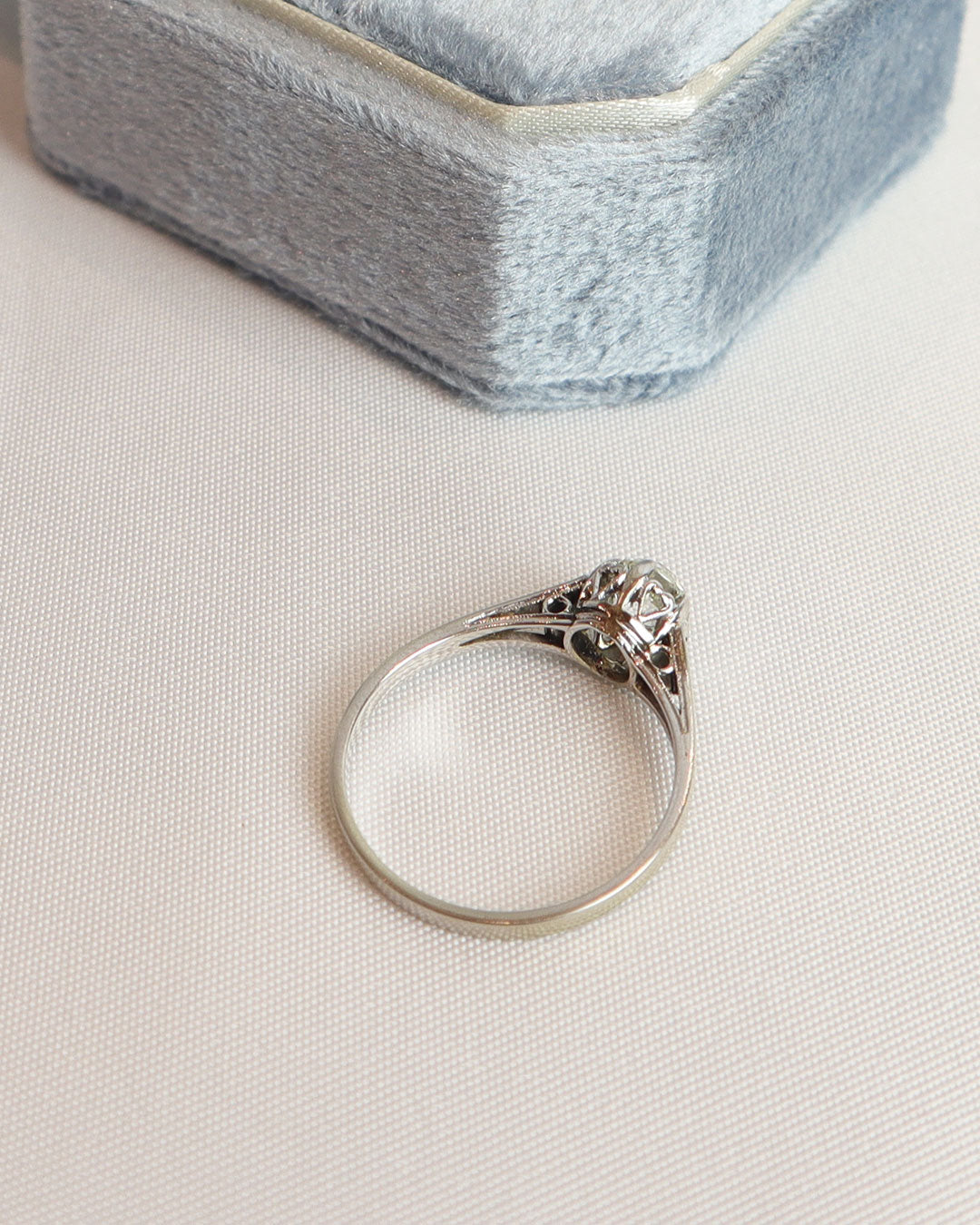 Solitario Art Deco cod. 7917