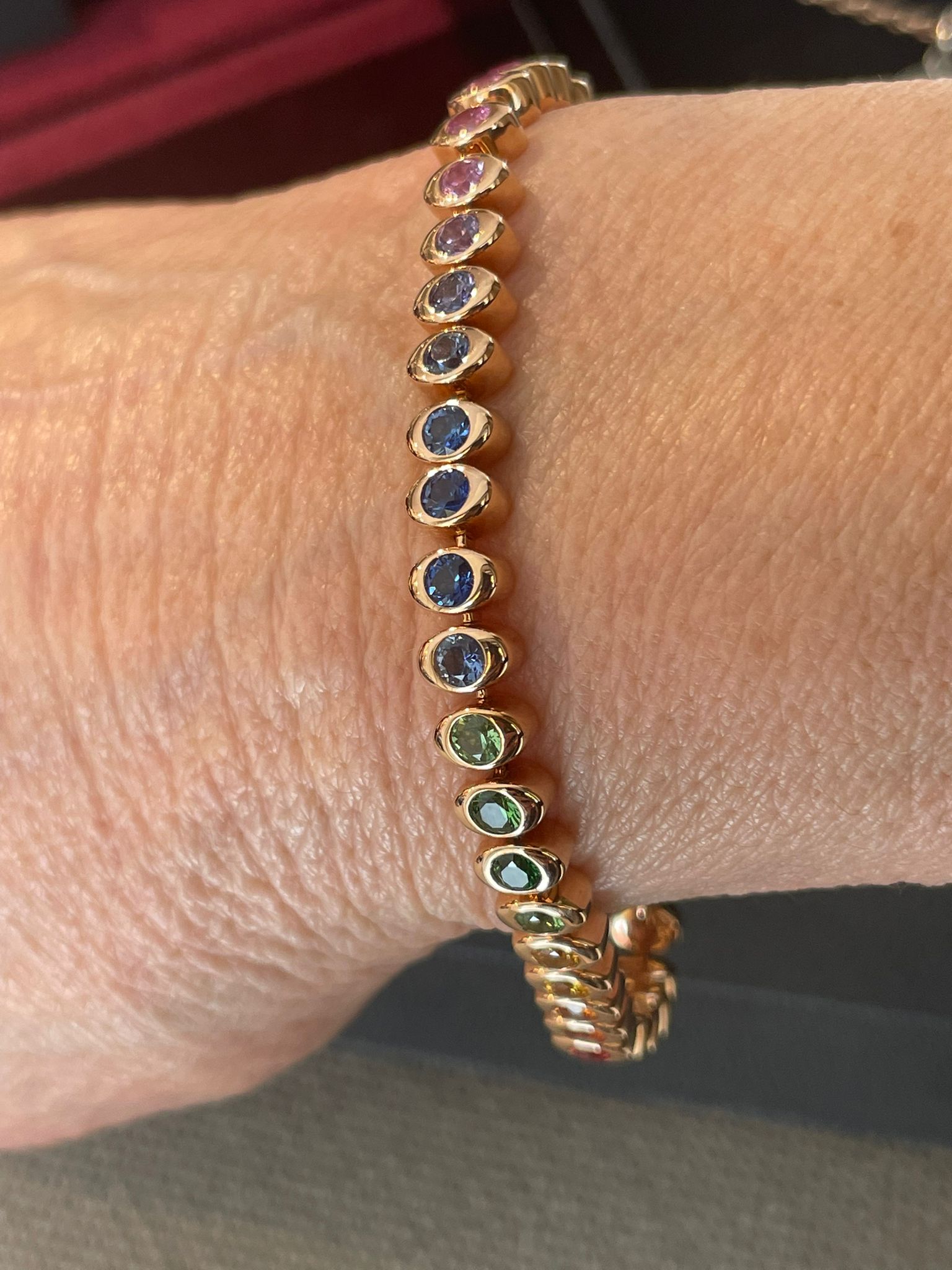 Bracciale Fabergè Arcobaleno Cosmic Curve cod. 8103