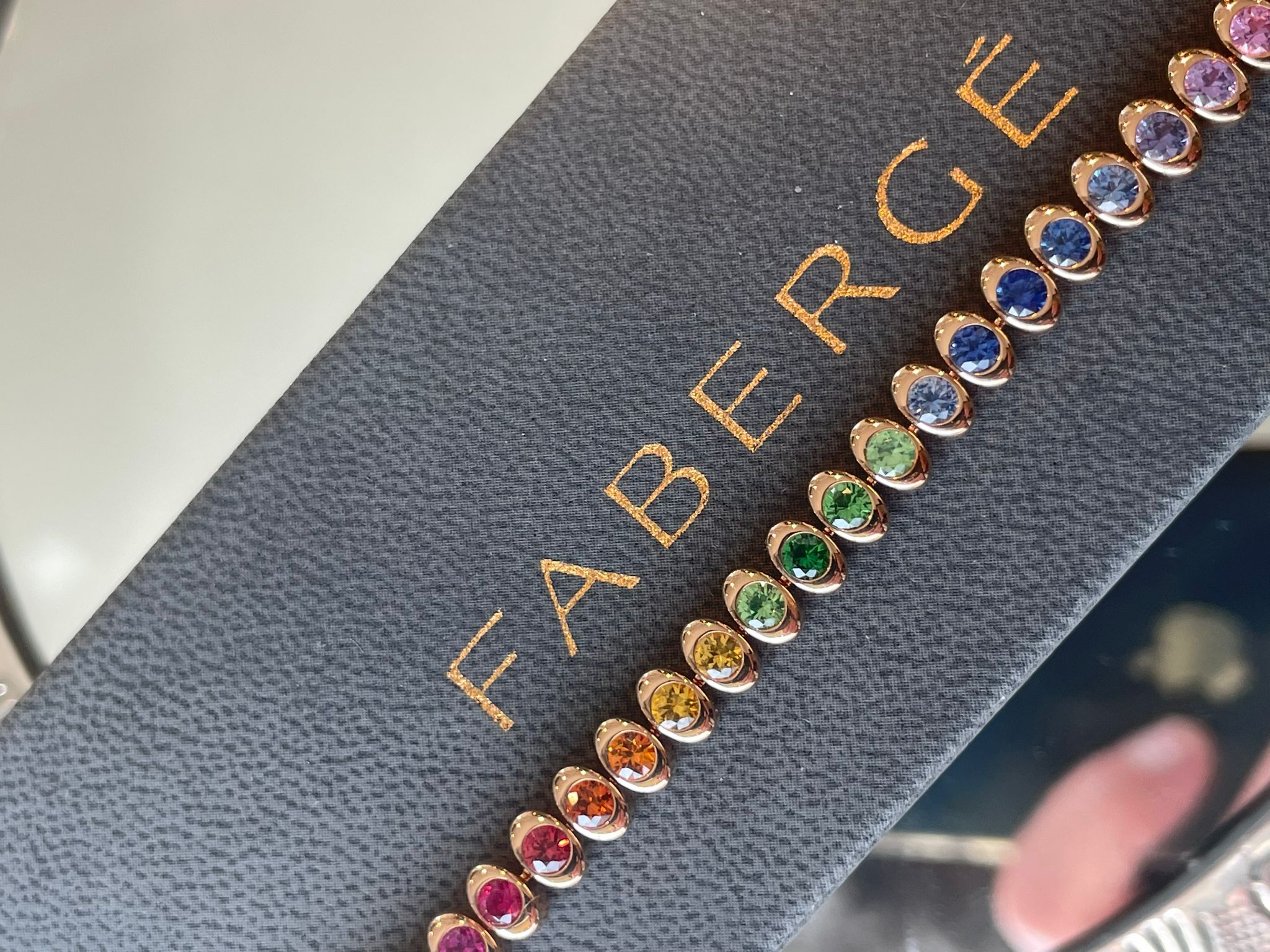 Bracciale Fabergè Arcobaleno Cosmic Curve cod. 8103