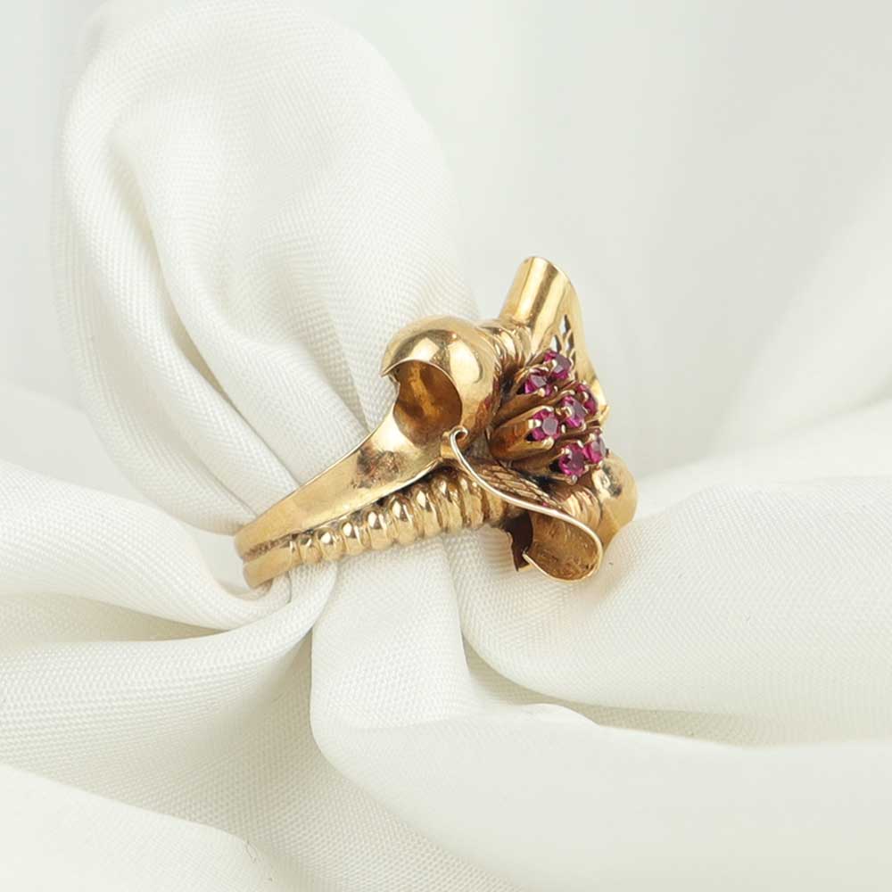 Anello anni ''40 cod. 7357 - Oro Tesori