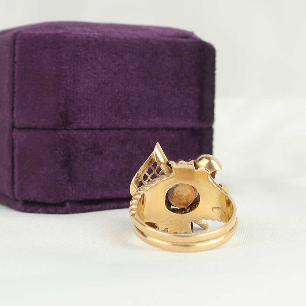 Anello anni ''40 cod. 7357 - Oro Tesori