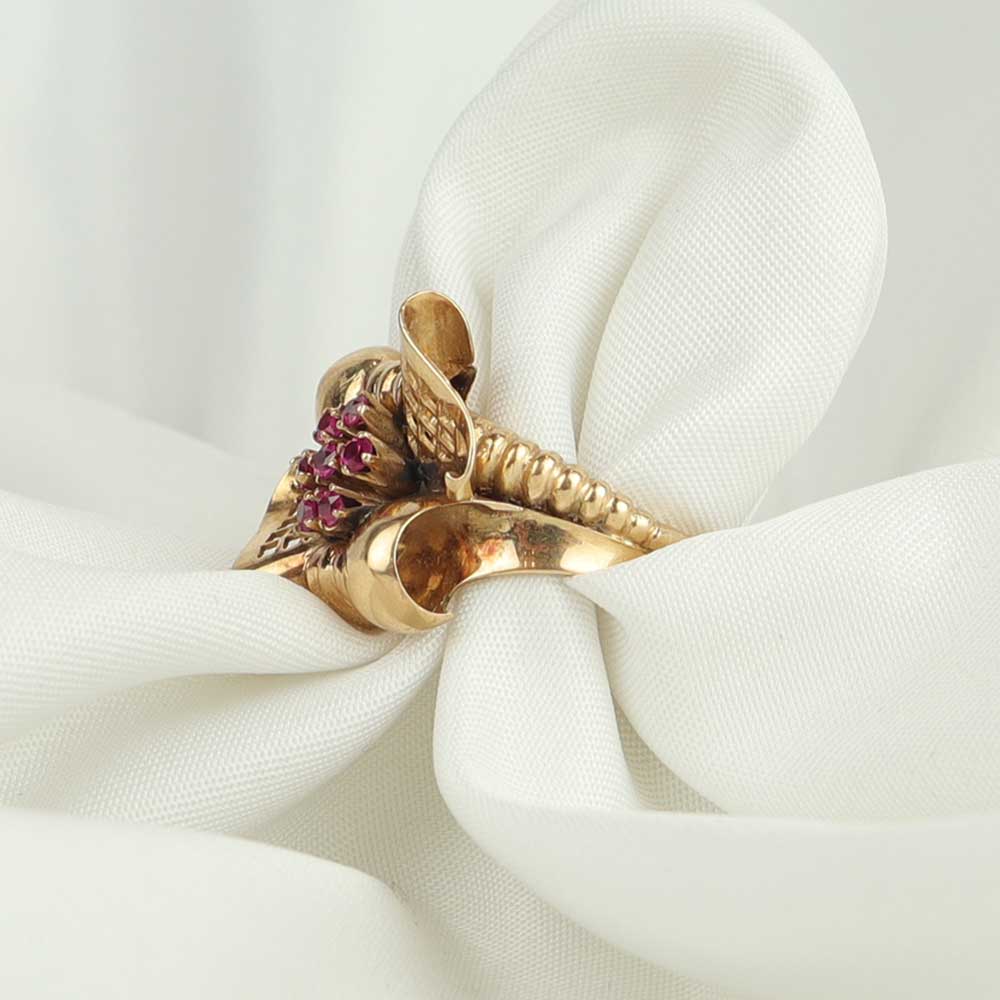Anello anni ''40 cod. 7357 - Oro Tesori