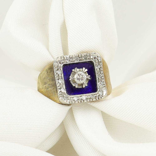 Anello anni ''40 cod. 7623 - Oro Tesori