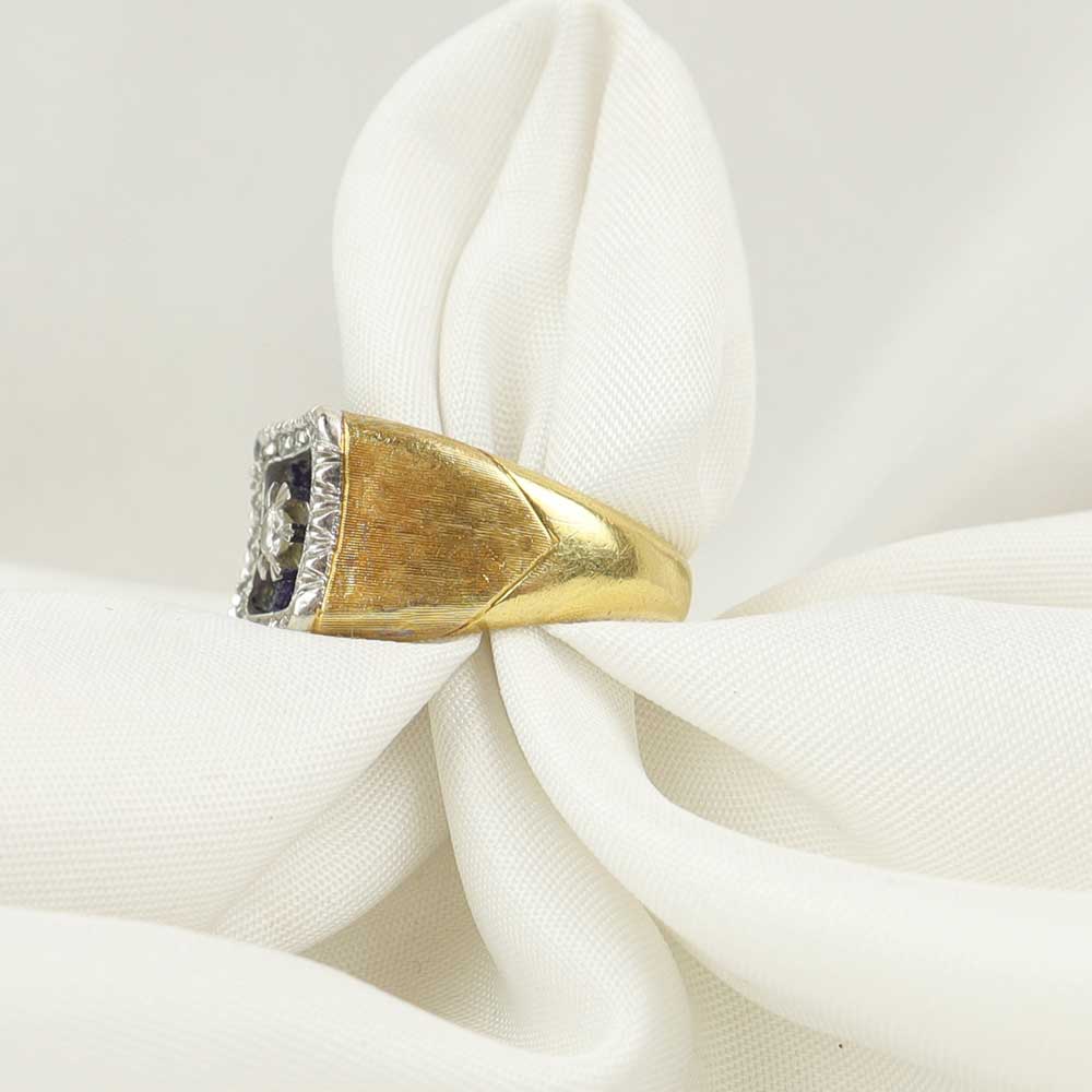 Anello anni ''40 cod. 7623 - Oro Tesori