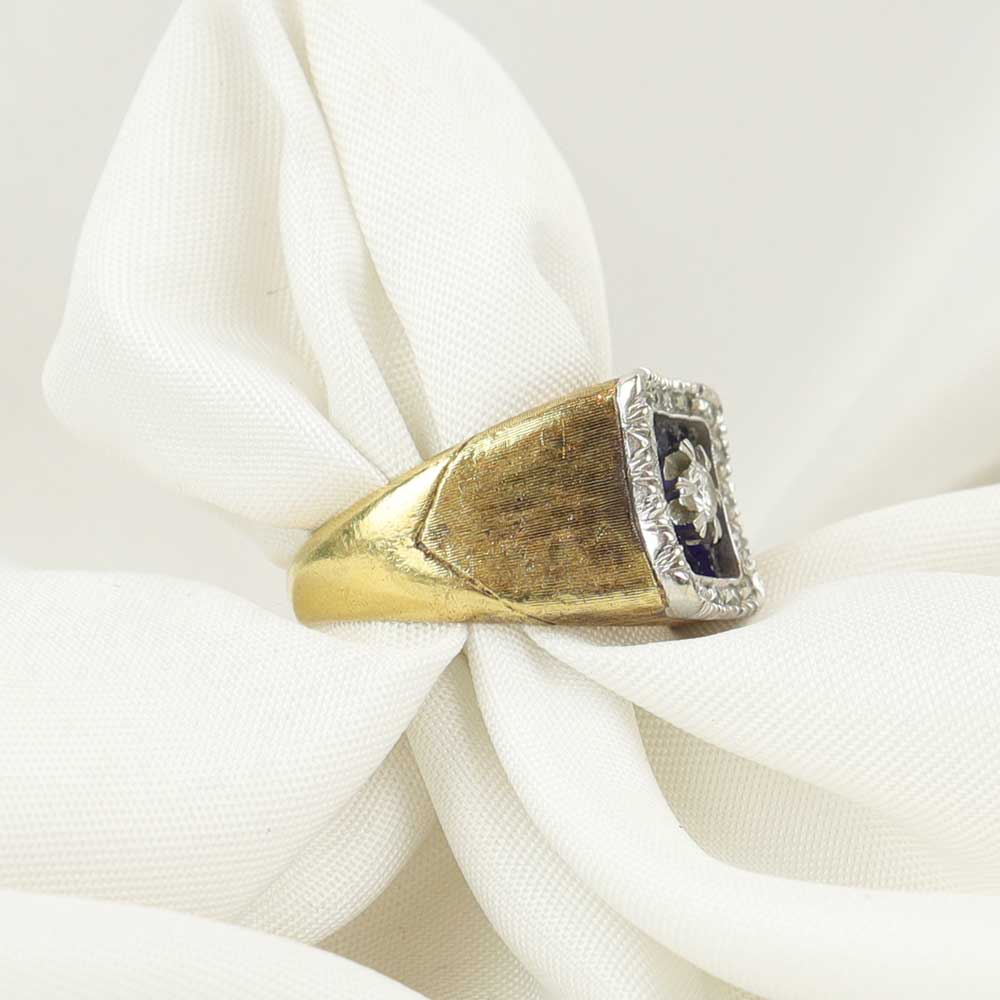 Anello anni ''40 cod. 7623 - Oro Tesori