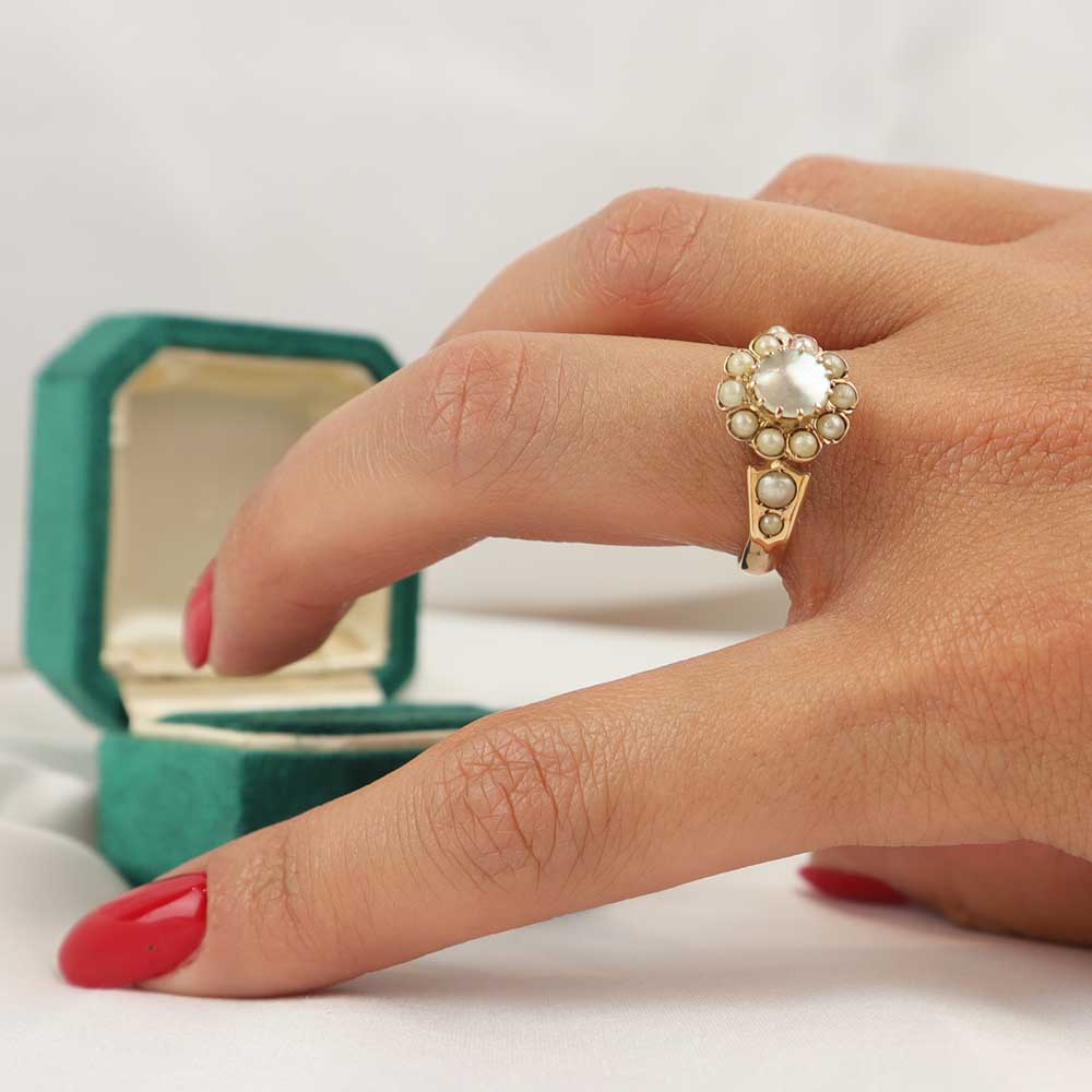 Anello antico cod. 7647 - Oro Tesori