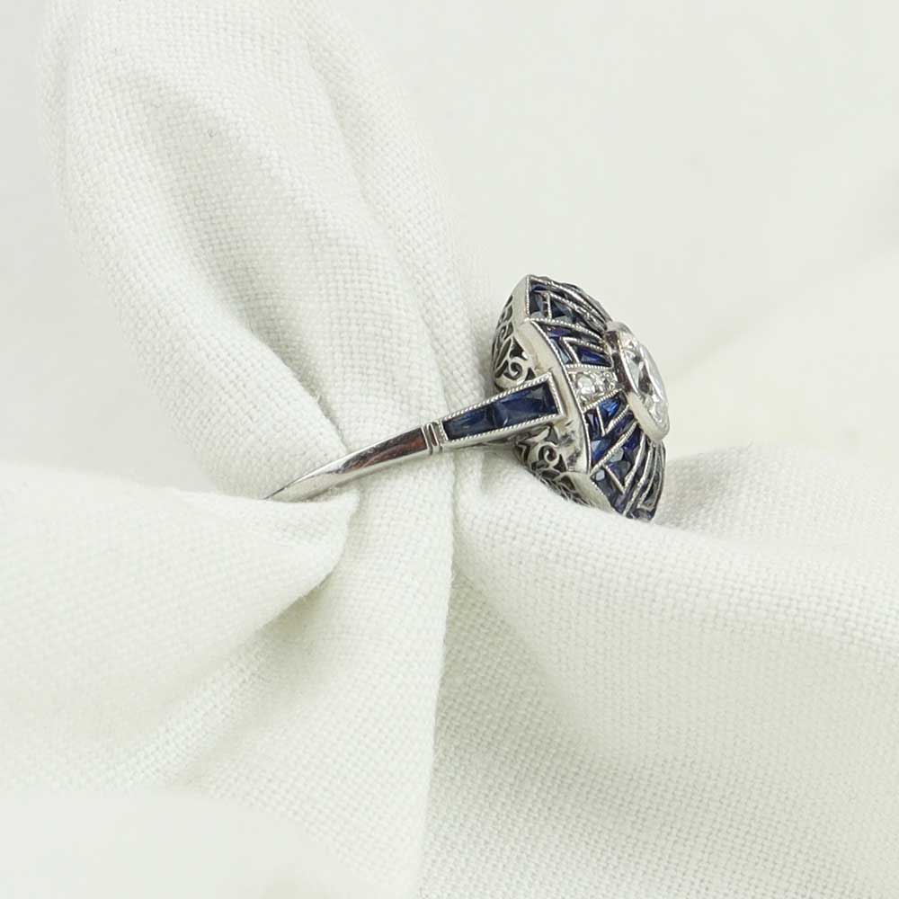 Anello Art Deco cod. 7740 - Oro Tesori