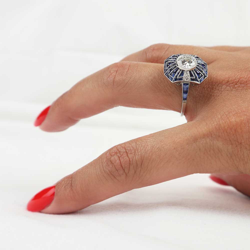 Anello Art Deco cod. 7740 - Oro Tesori