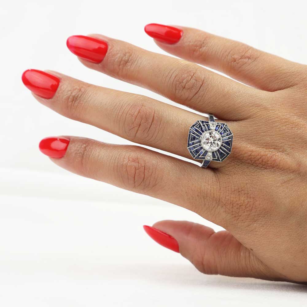 Anello Art Deco cod. 7740 - Oro Tesori