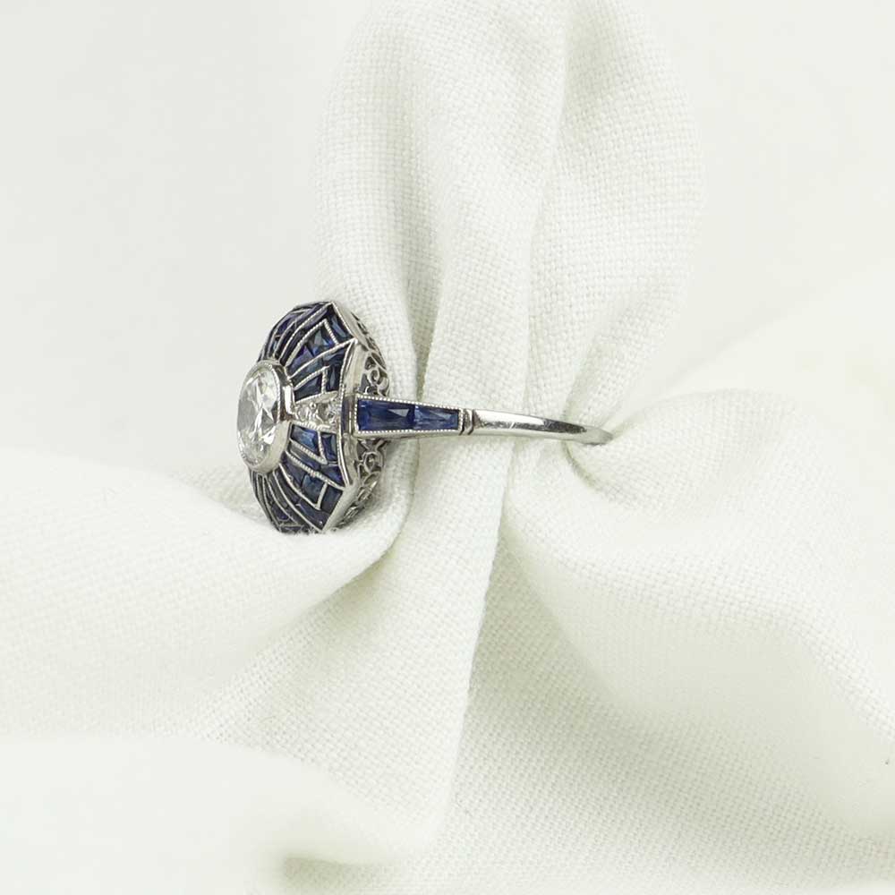 Anello Art Deco cod. 7740 - Oro Tesori