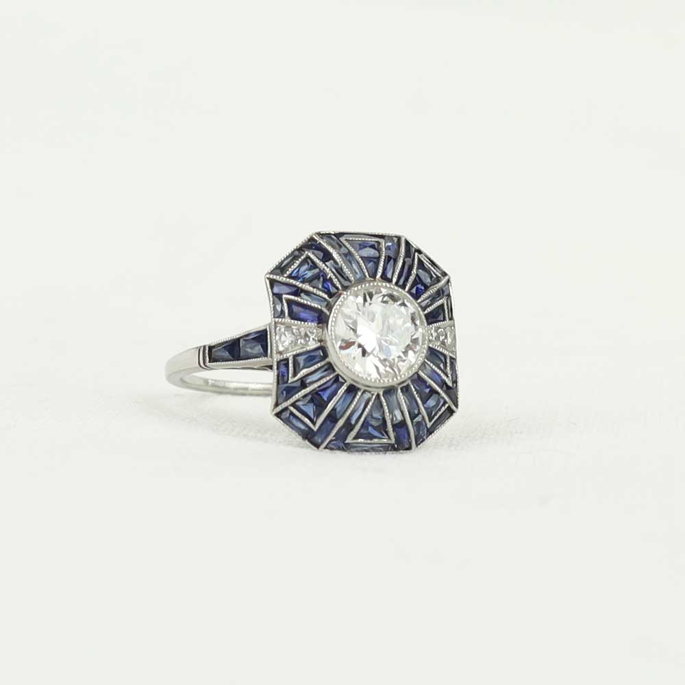 Anello Art Deco cod. 7740 - Oro Tesori