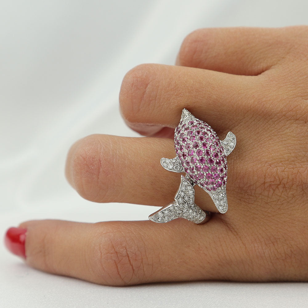 Anello delfino cod. 5640