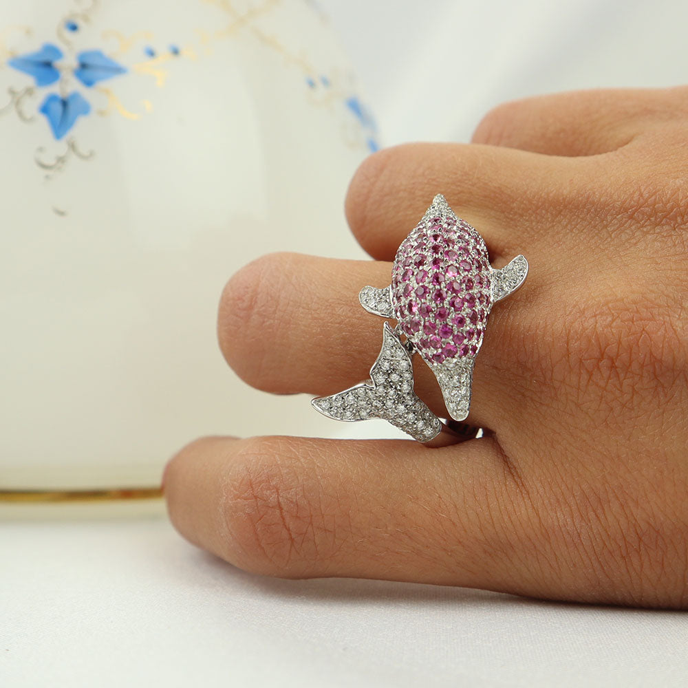 Anello delfino cod. 5640